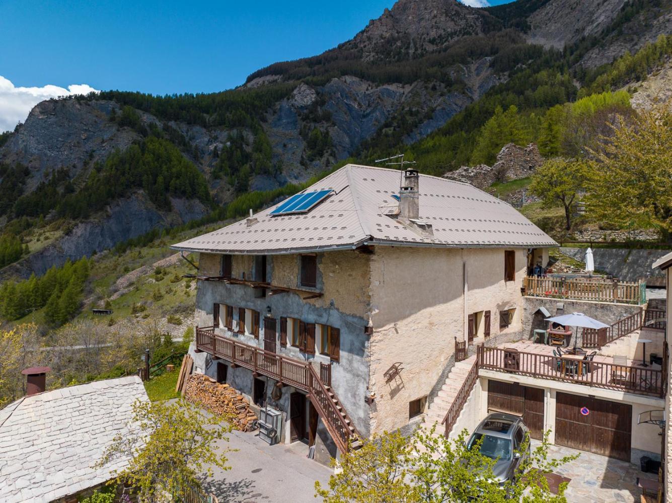 Gite Pour 20 Personnes, Les Orres Villa Buitenkant foto